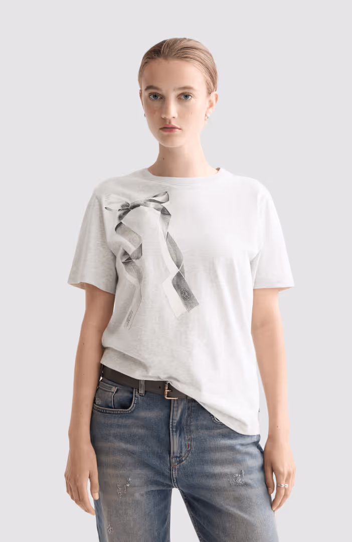 Artwork regular fit T-shirt