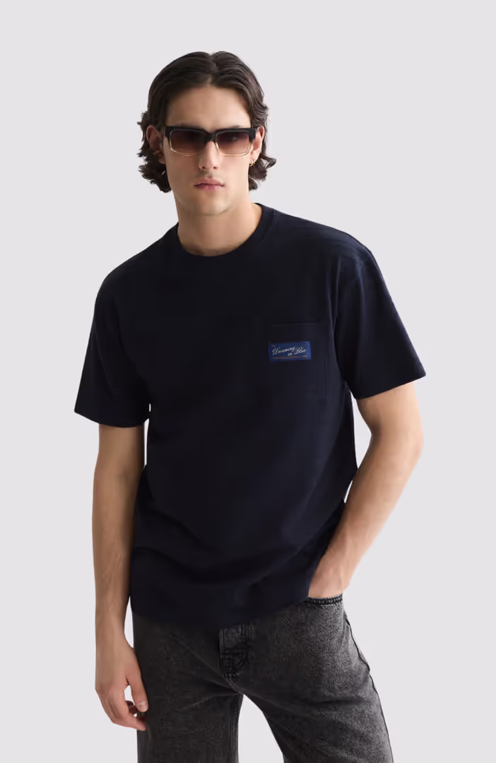 Textured Jacquard Relaxed-Fit T-Shirt