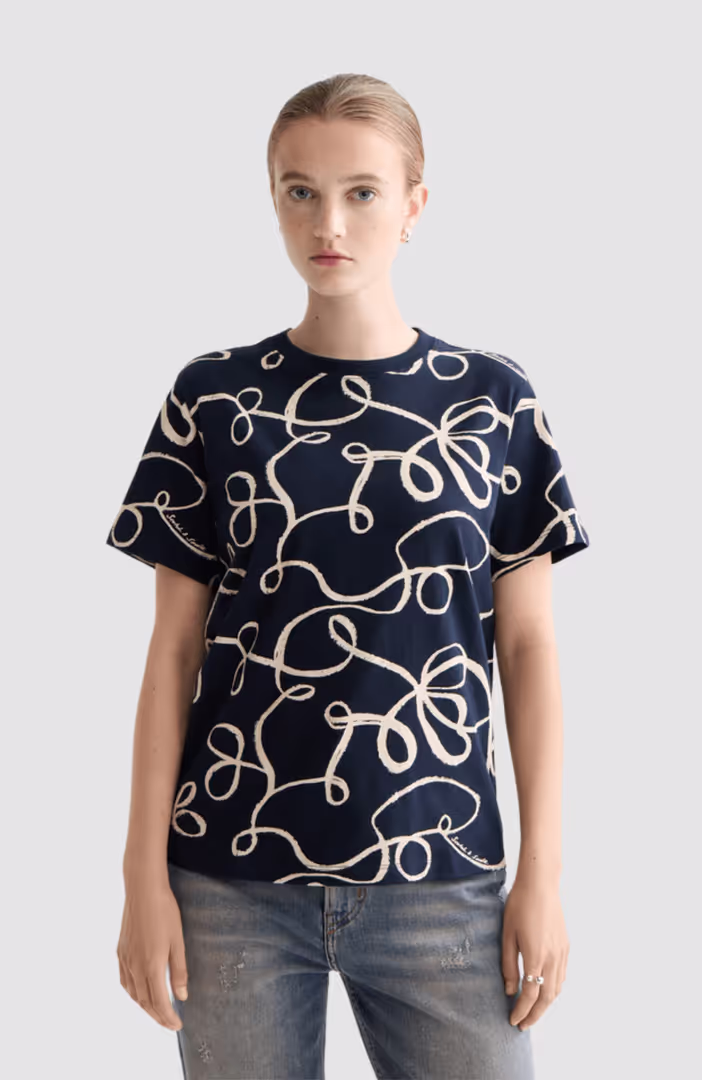 All over print regular fit T-shirt