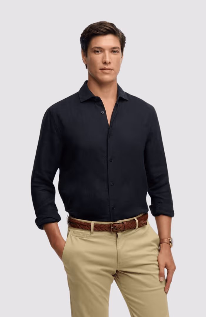 Riviera L/S Linen Shirt