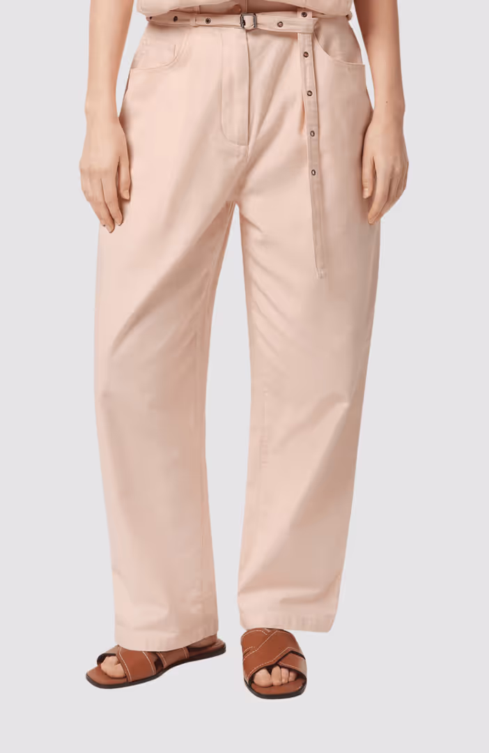 Aster high rise wide leg Cotton pant