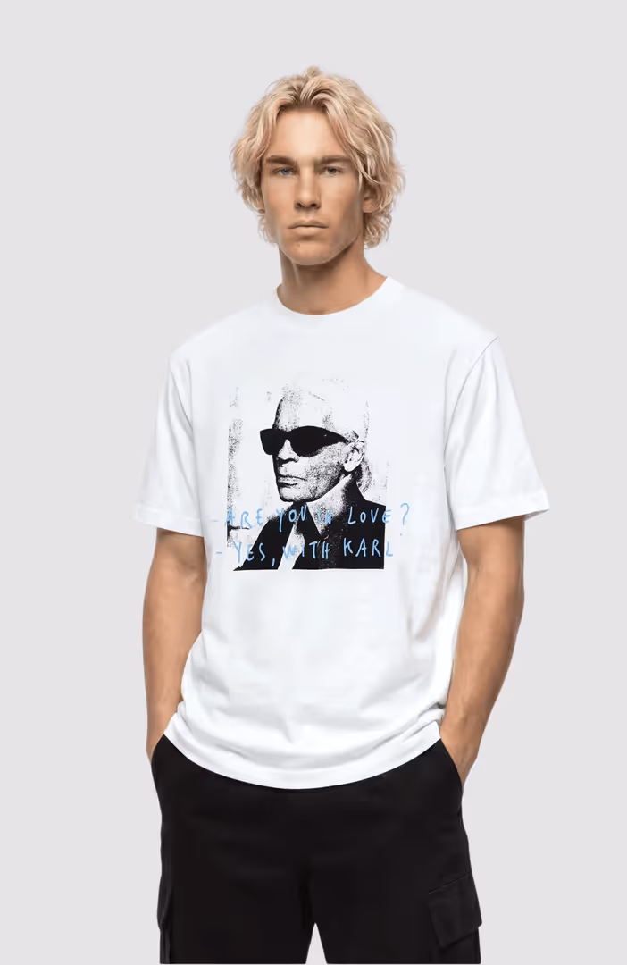 KLJ X Pt Relaxed Karl Tee