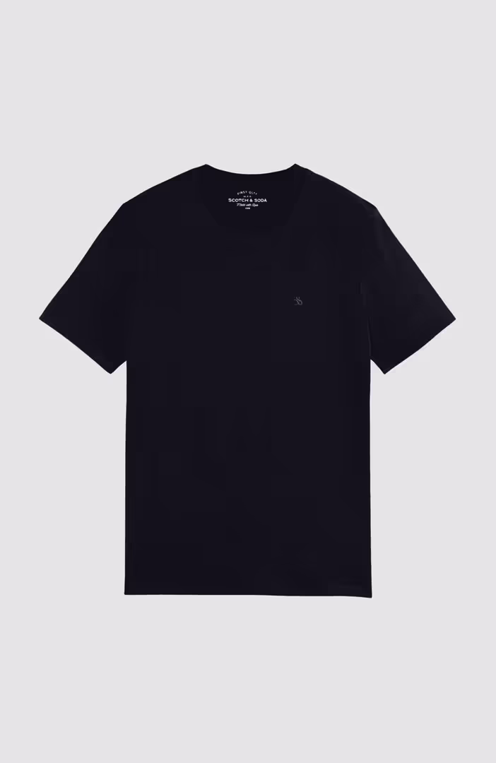 Essentials - Crewneck Jersey T-Shirt In Organic Cotton