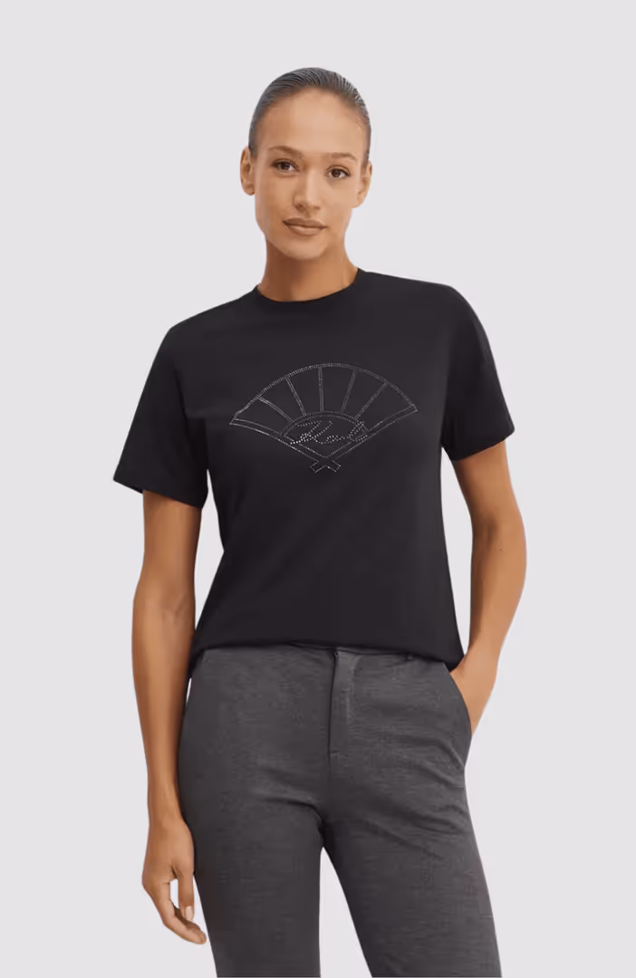 Fan Rhinestone T-Shirt