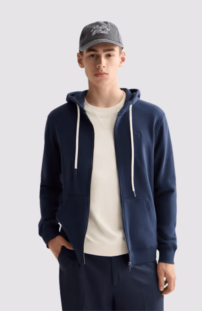 Full Zip Logo Hoodie