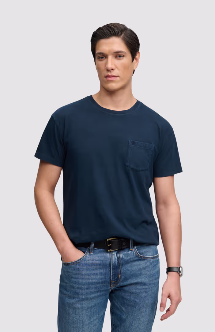 Cotton Classic Linen Pkt Tee