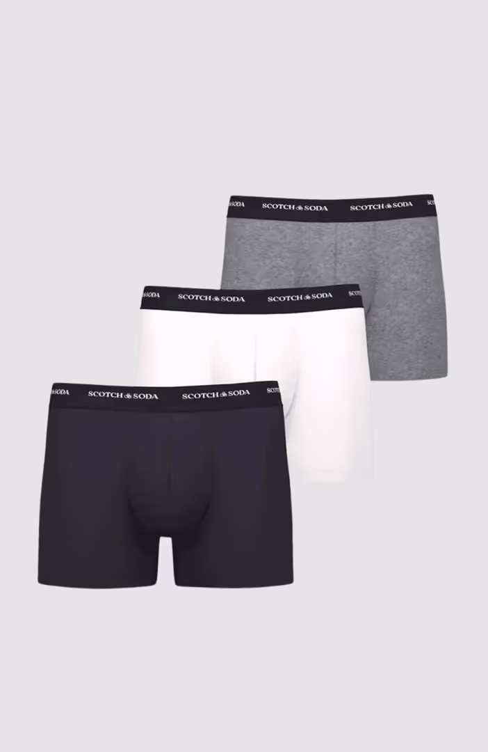 Stacked Logo Boxer 3P