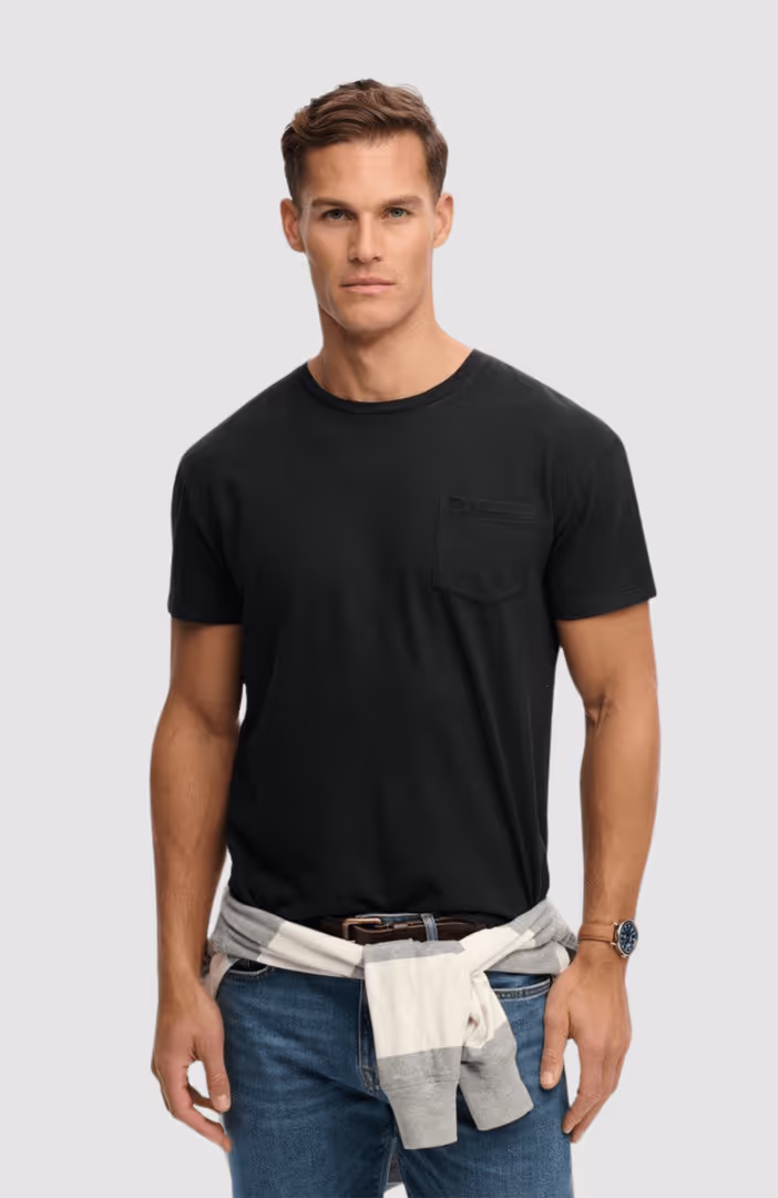 Cotton Classic Linen Pkt Tee