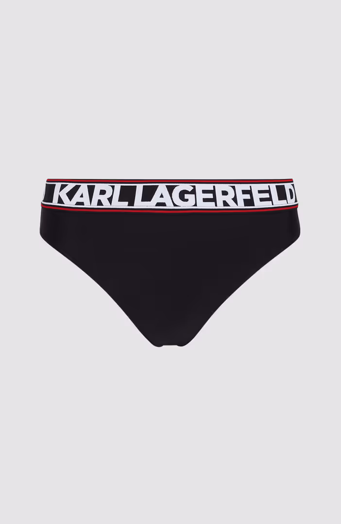Elongated Logo Bikini Bottoms