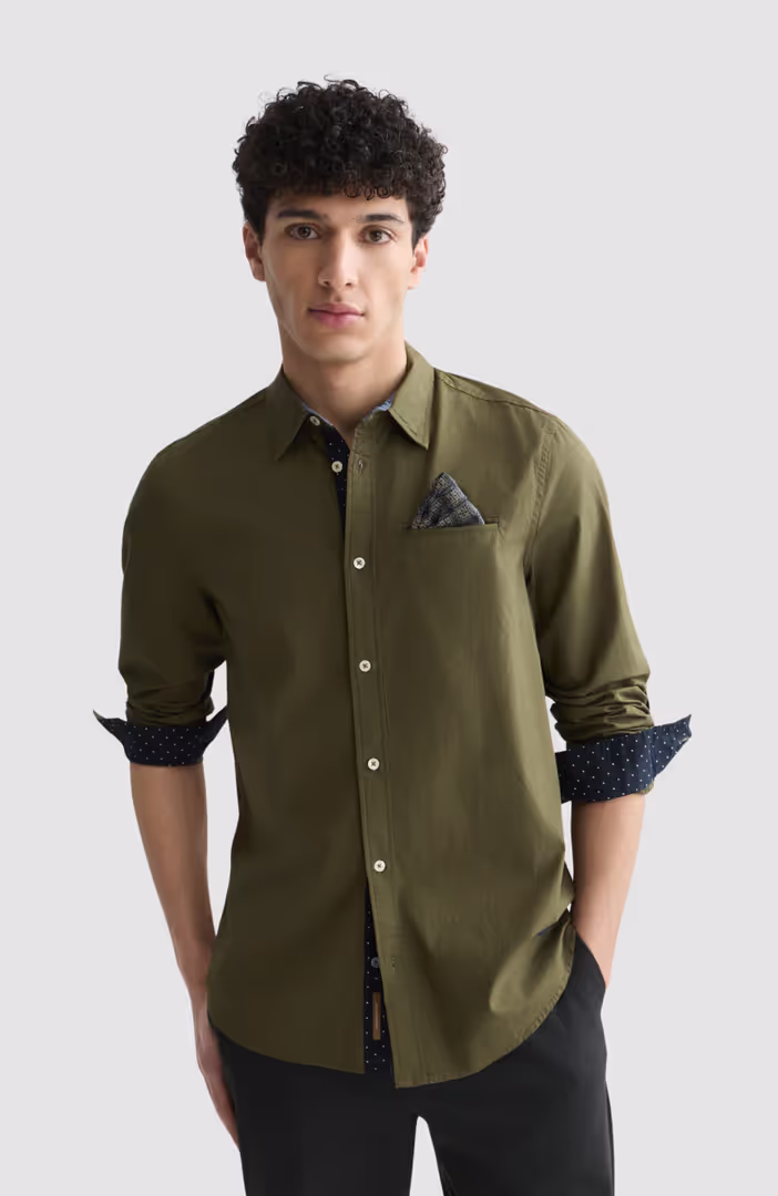 Cotton Poplin Regular-Fit Shirt