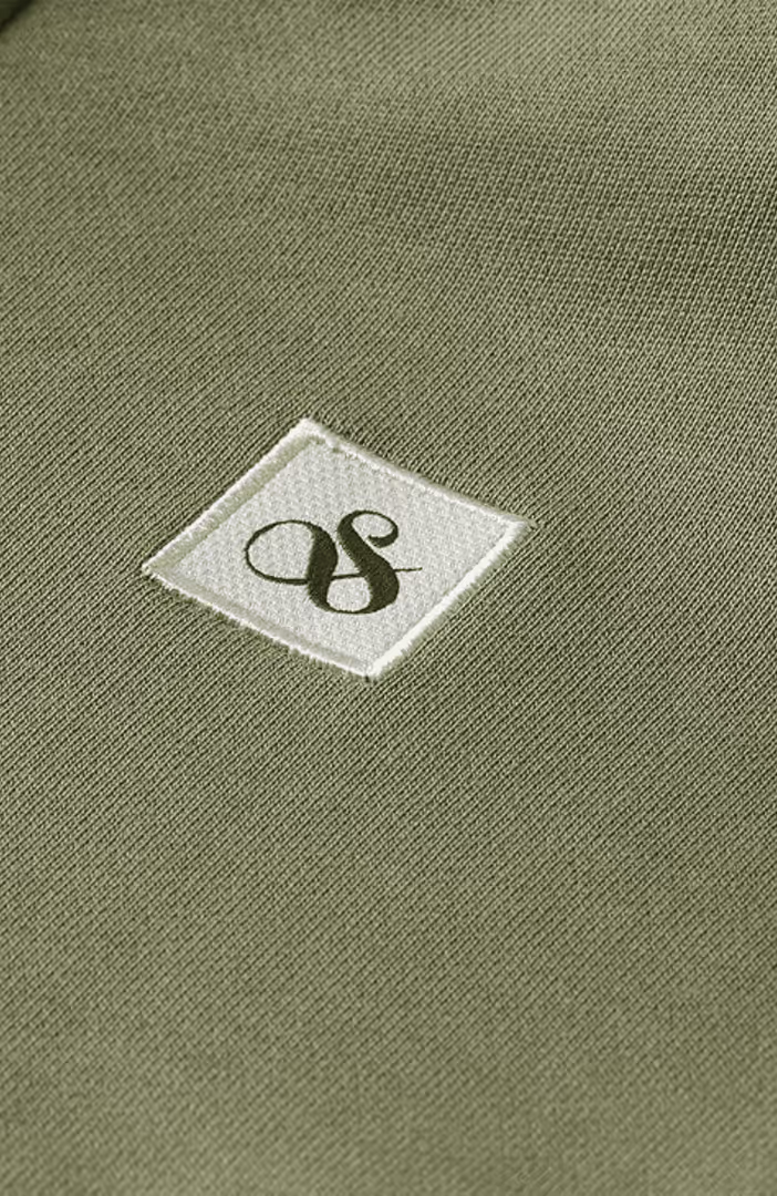 Essential Logo Badge Zip-Through Hoodie