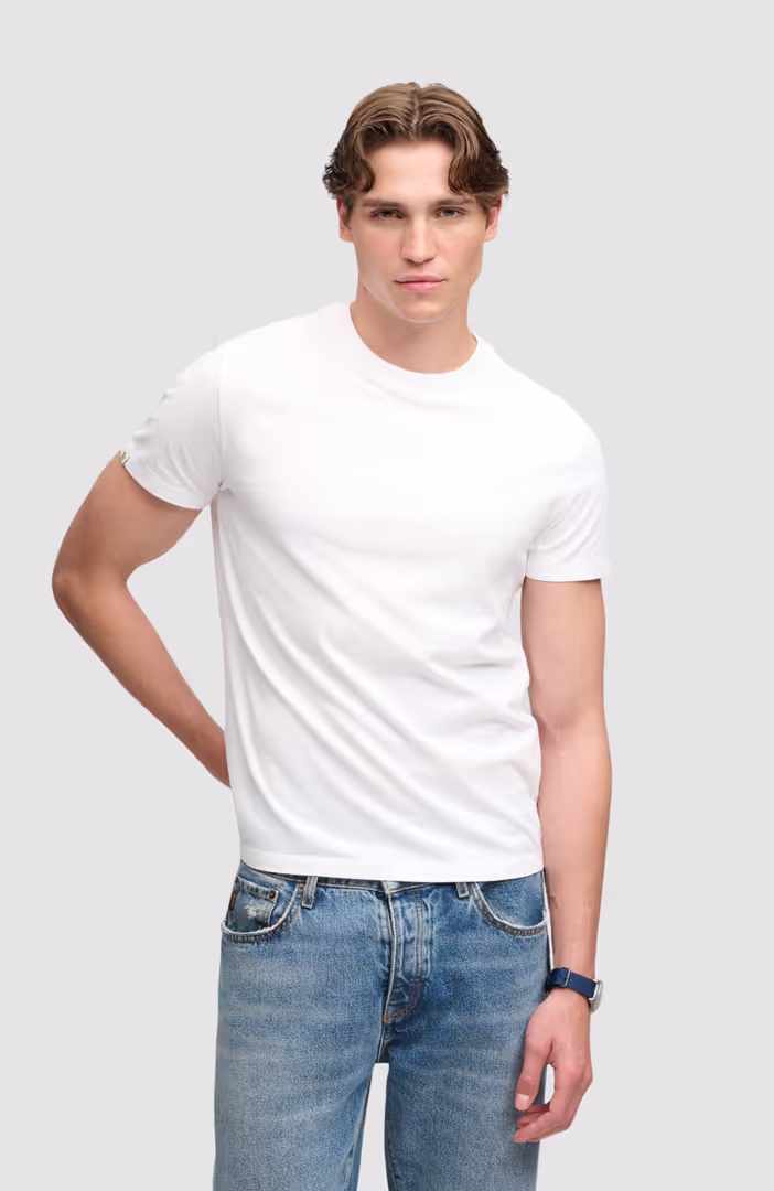 Essential Serif Logo Emb Tee