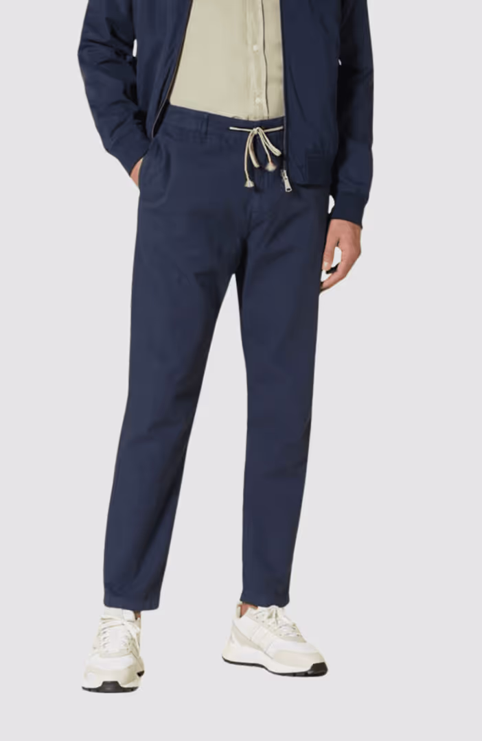 THE DRIFT- garment-dyed cotton linen JOGGER