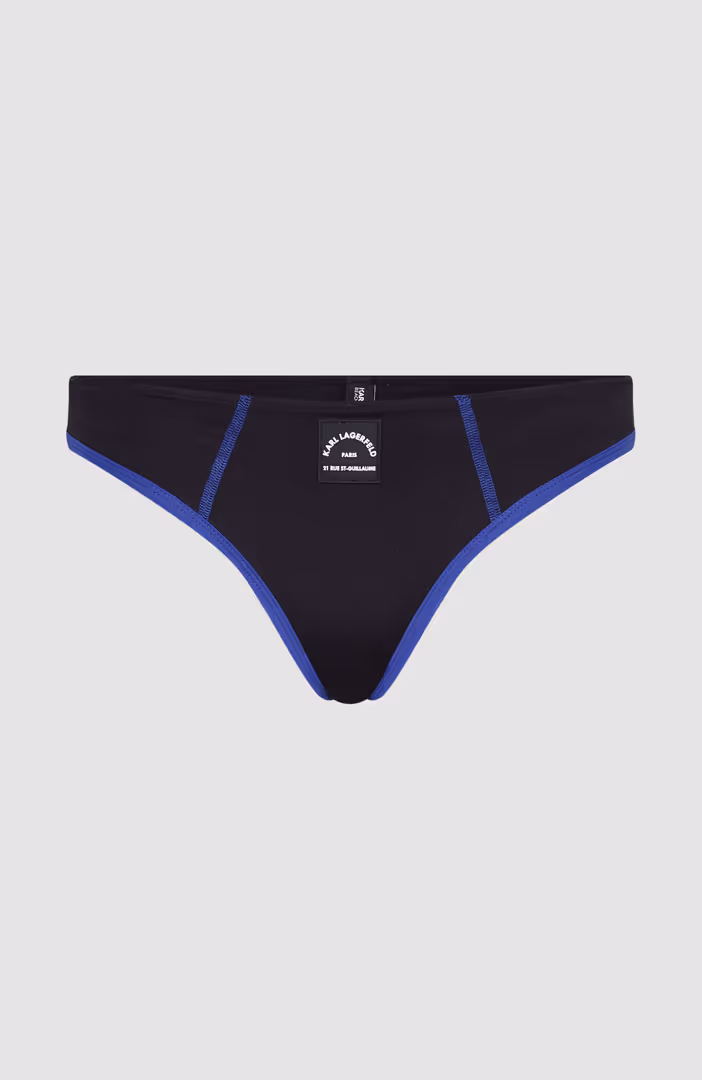 Sporty Logo Bikini Bottoms