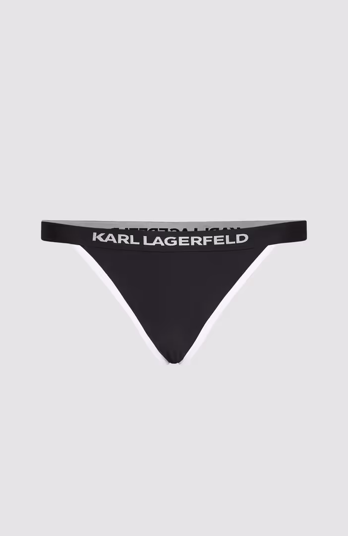Bikini Bottoms W/ Logo Elastic