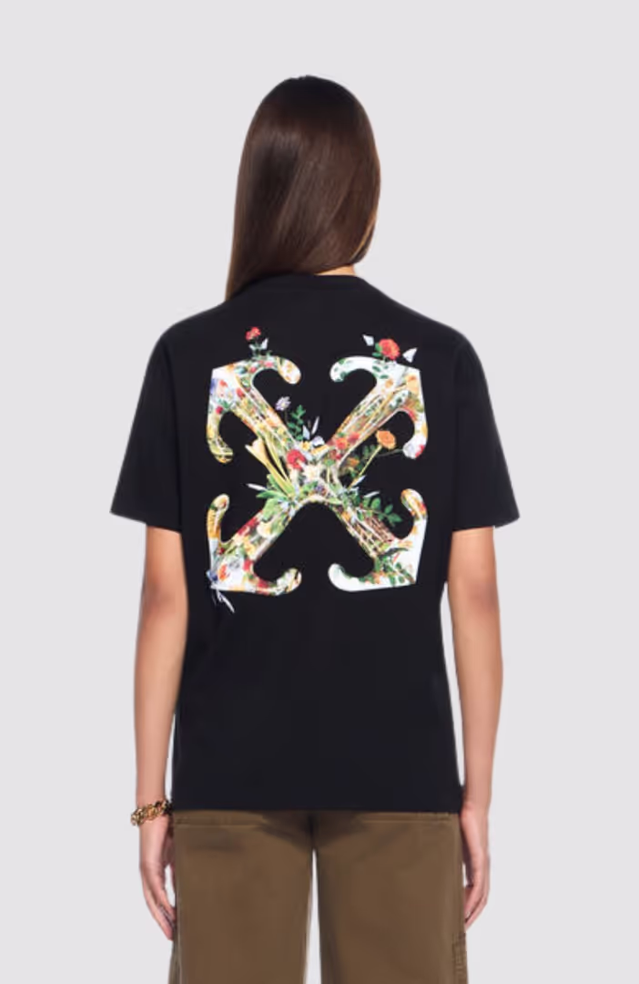Arrow Glass Flower Reg Tee