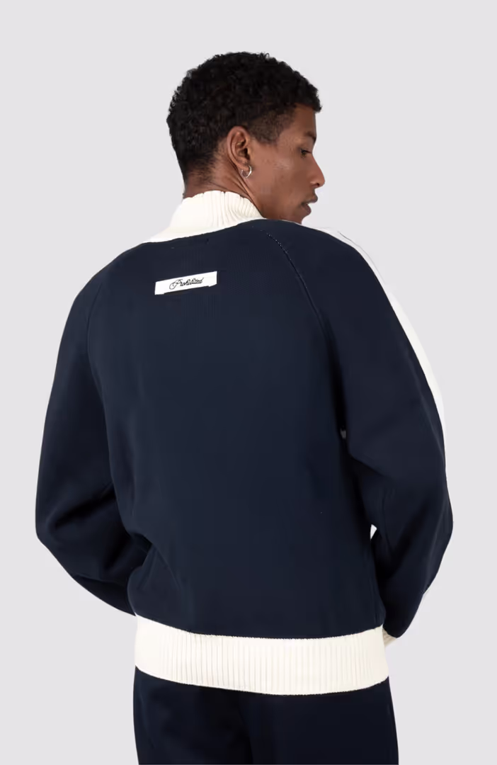 Letterman Knit Jacket