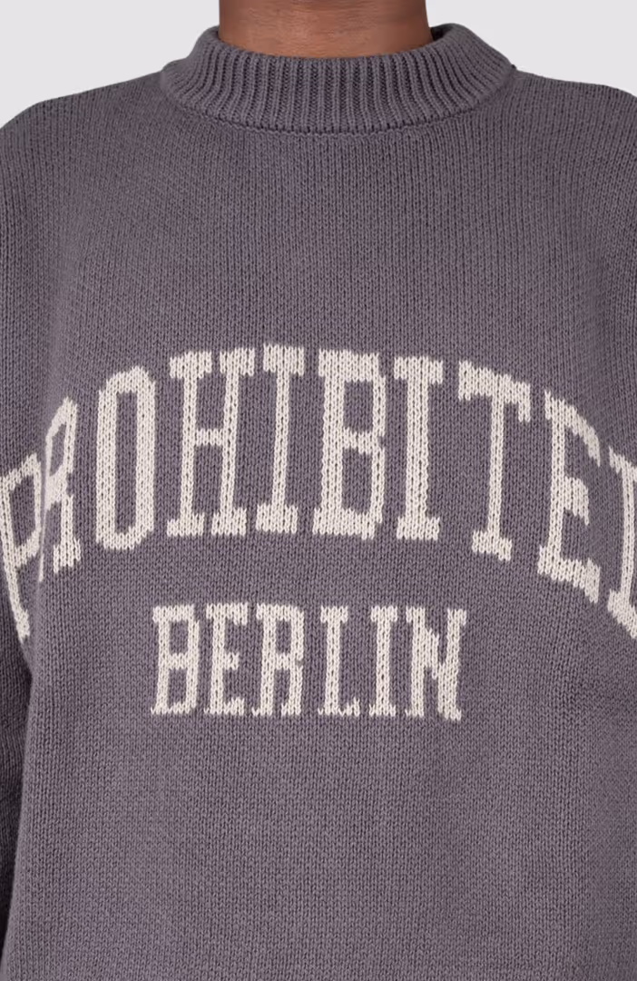 Varsity Knit Sweater