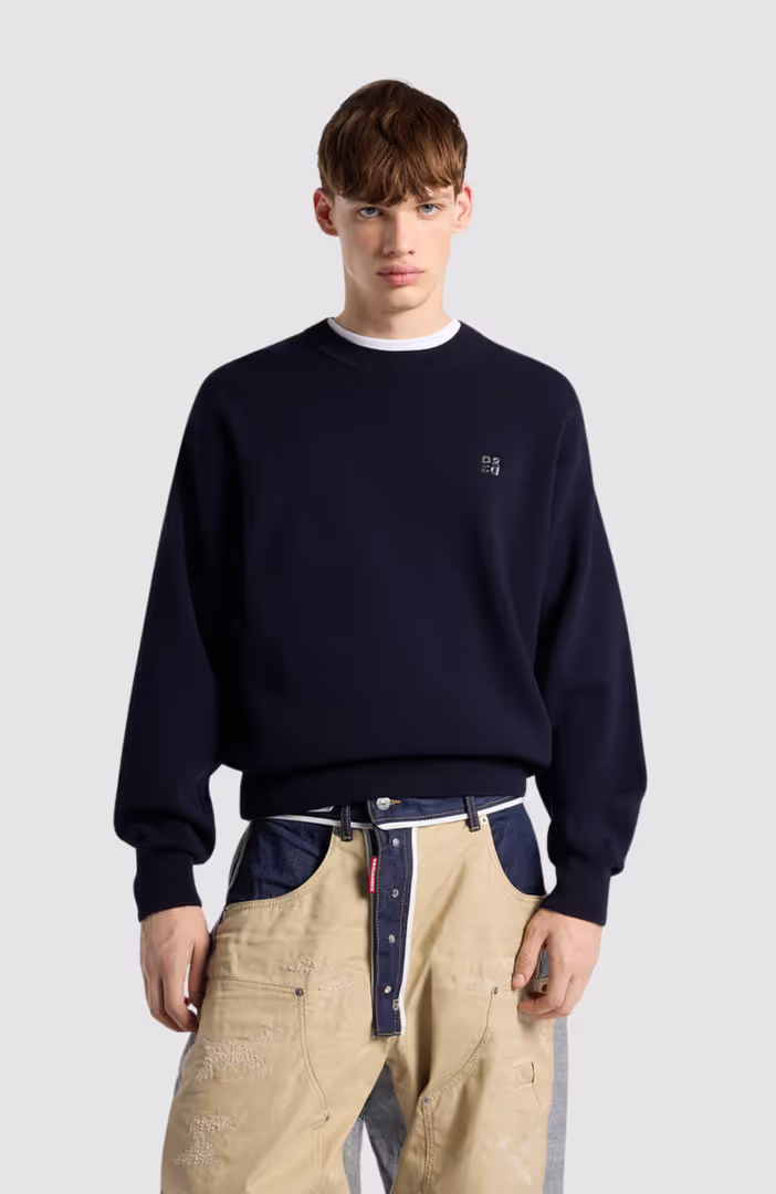 Metal D2 Upside Down Knit Pullover
