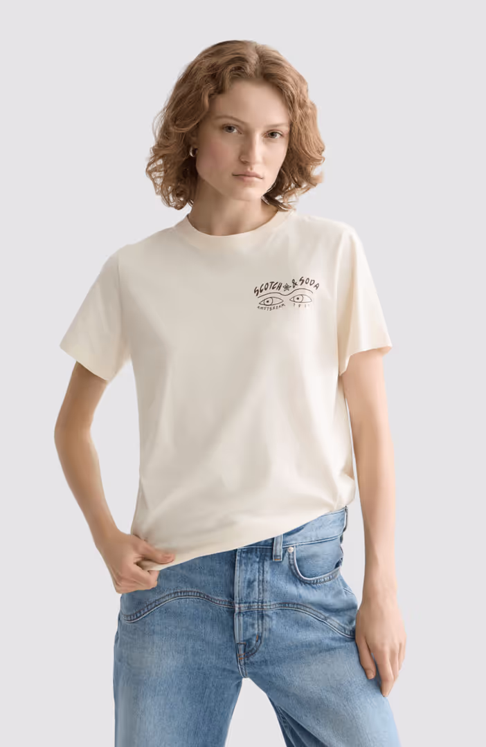 Small chest artwork regular fit T-shirt