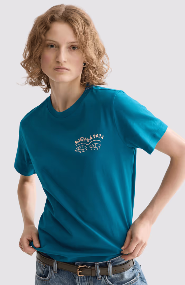 Small chest artwork regular fit T-shirt