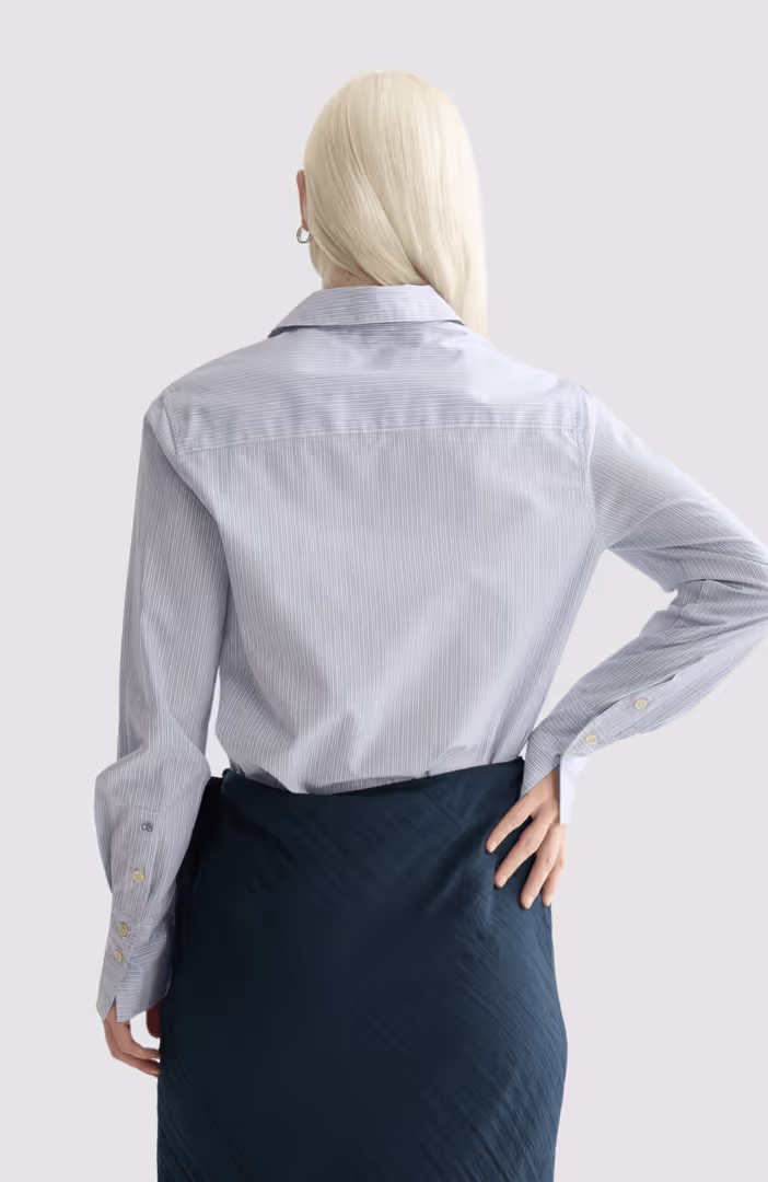 Regular fit poplin shirt