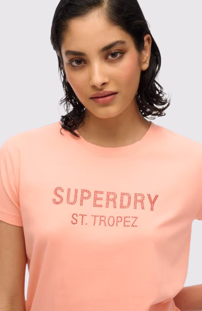 SPORT LUXE FITTED TEE
