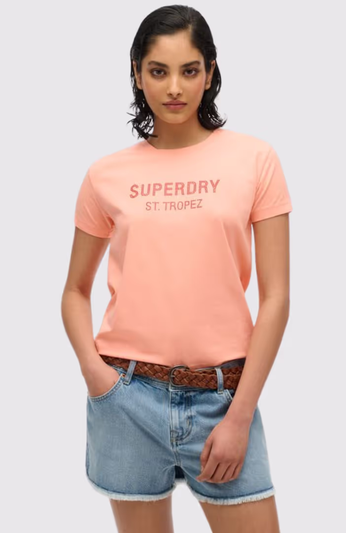 SPORT LUXE FITTED TEE