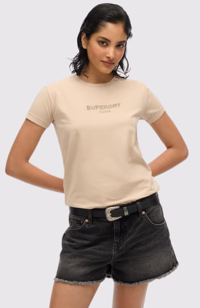 SPORT LUXE FITTED TEE