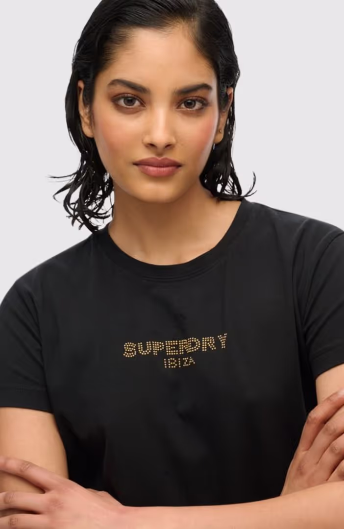 SPORT LUXE FITTED TEE