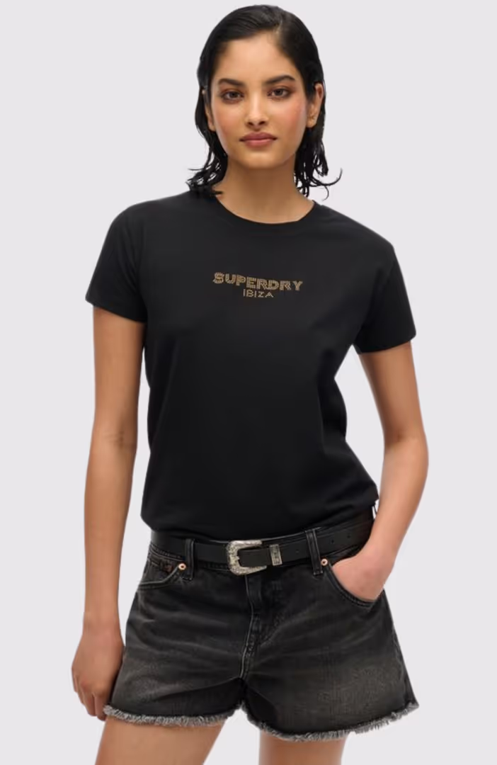 SPORT LUXE FITTED TEE