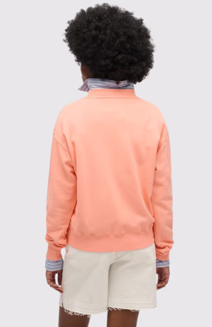 EMBELLISHED VARSITY LOOSE CREW