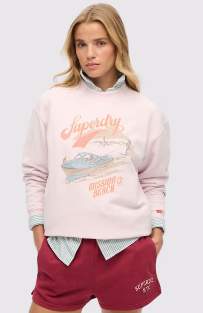 SOUVENIR GRAPHIC LOOSE CREW