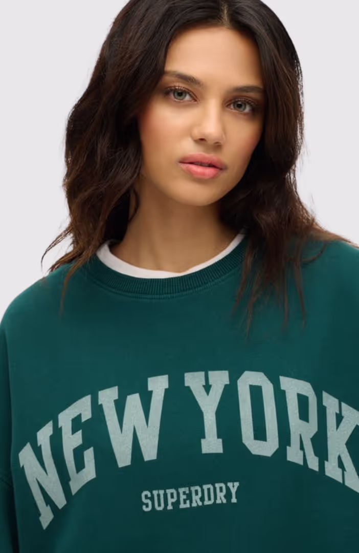 ATHLETIC OVERSIZED CREW