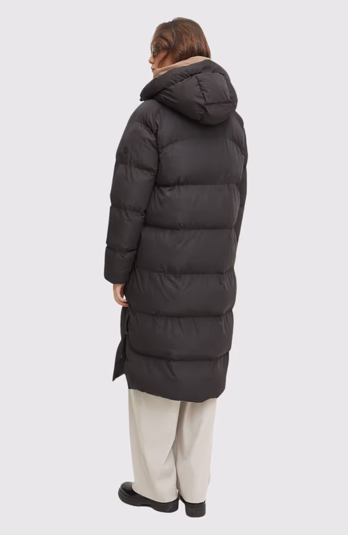 Longline Hooded Puffer Jacket