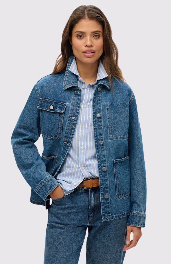 DENIM CHORE JACKET