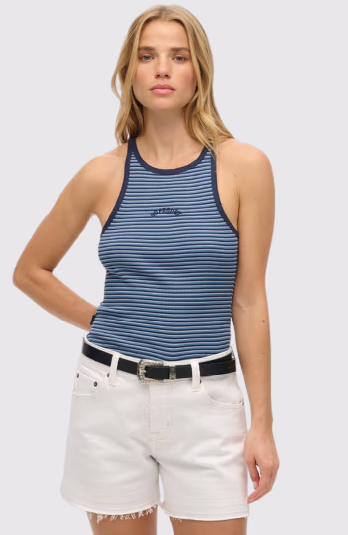 ESSENTIAL LOGO STR RACER VEST