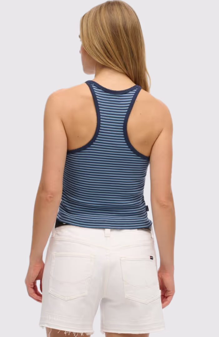 ESSENTIAL LOGO STR RACER VEST