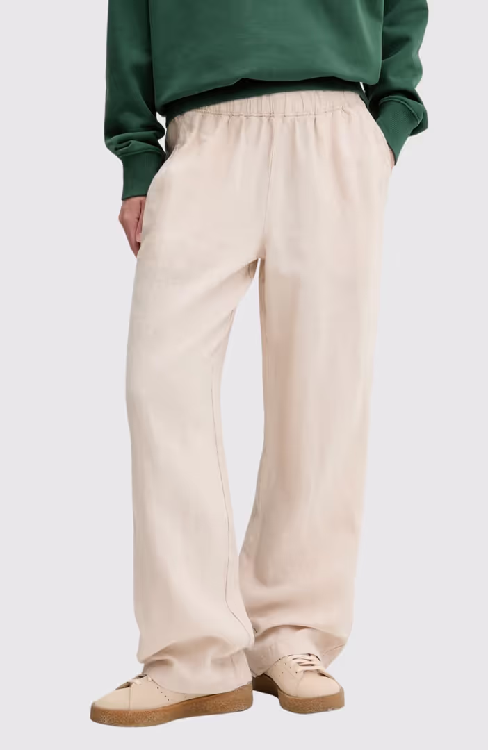Linen Drawstring Pant