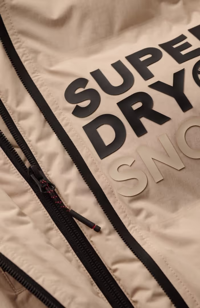 Hooded Ski Boxy Puffer Jacket