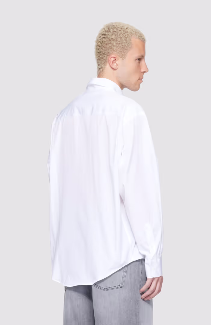 BOXY FIT SHIRT EMBROIDERED AMI DE COEUR