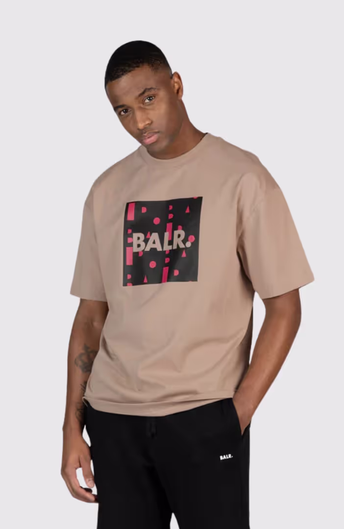 BALR. Repeat Box Fit T-Shirt
