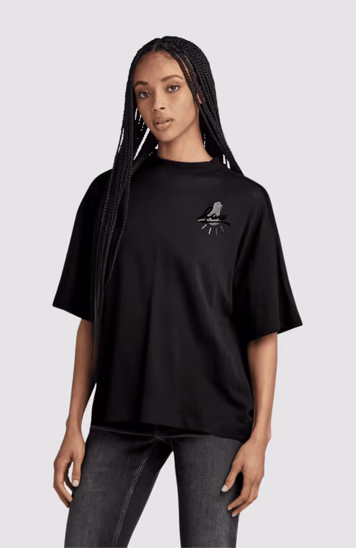 Graphic loose r t wmn