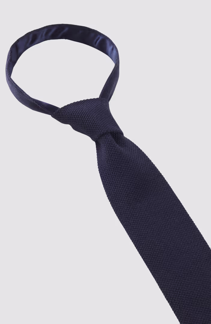 H-KNITTED TIE 7CM