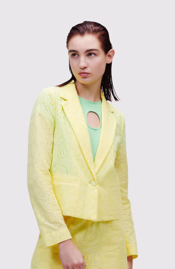 Broderie Anglaise Blazer