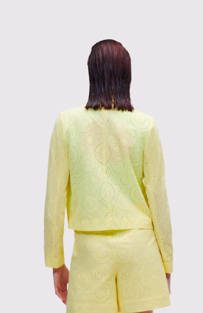 Broderie Anglaise Blazer