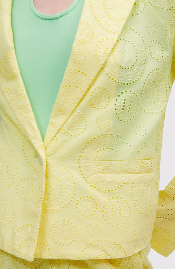 Broderie Anglaise Blazer