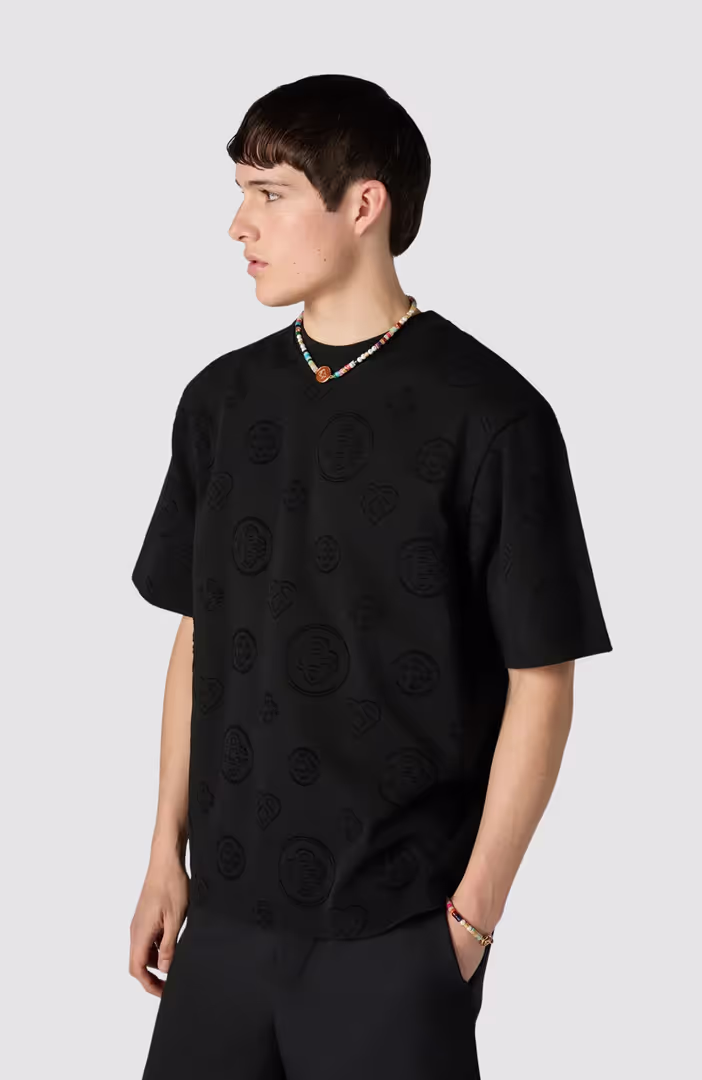 Applique Monogram Oversized T-Shirt