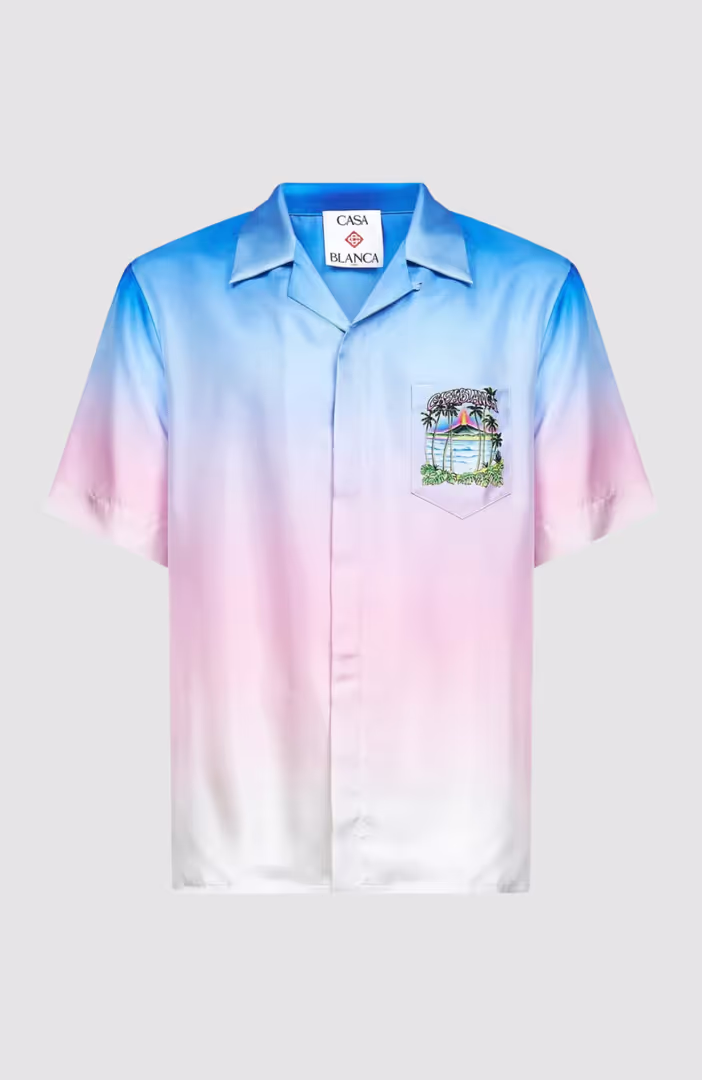Volcano Gradient Short Sleeve Shirt