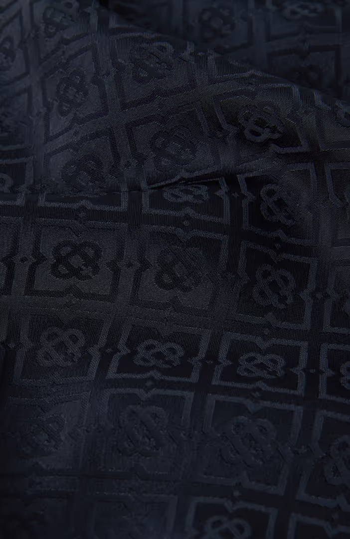 Viscose Monogram Trousers